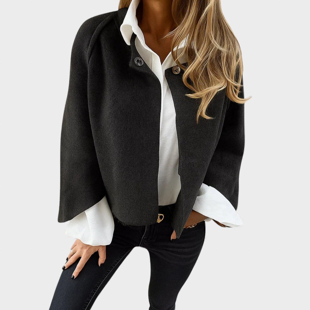 Nika | Elegantna, topla kratka jakna