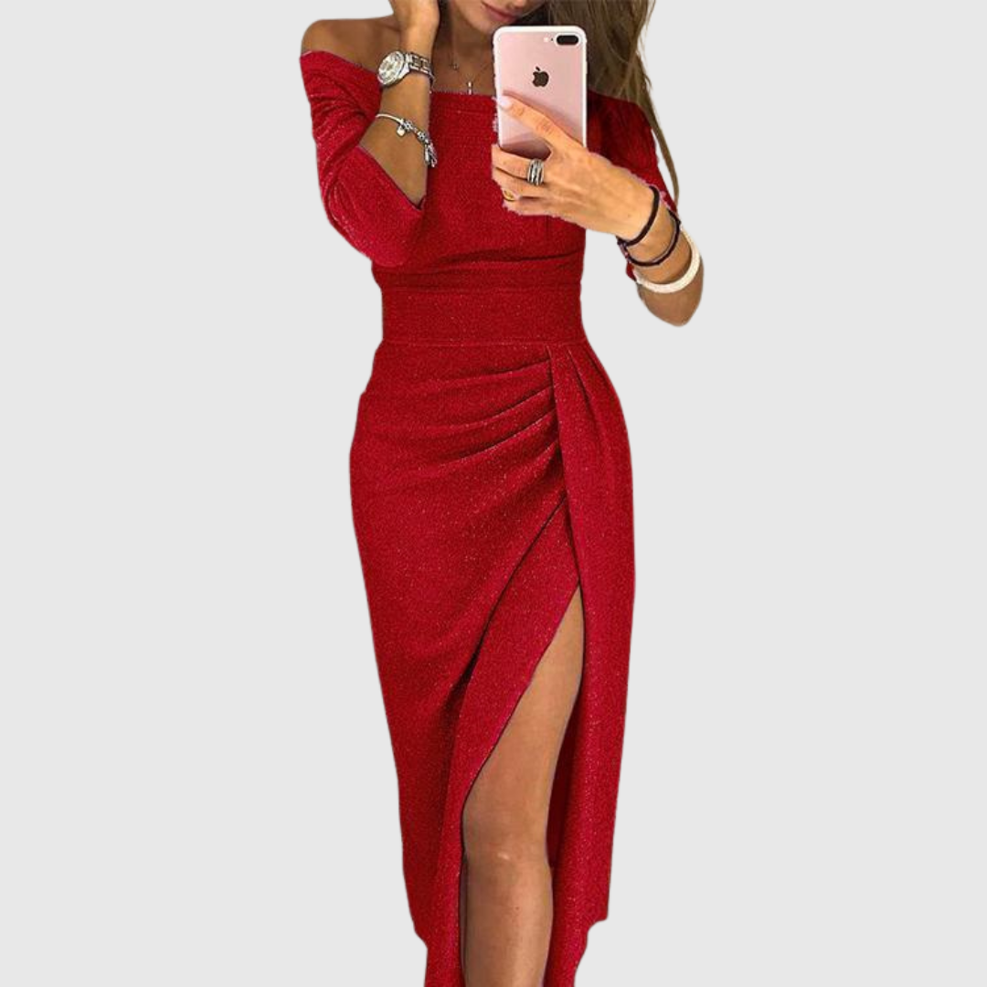 Carmen | Večerna obleka z odkritimi rameni