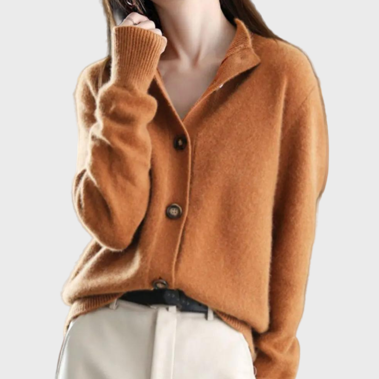 Elegantna – Udobna pletena jopica za vsakodnevno nošenje