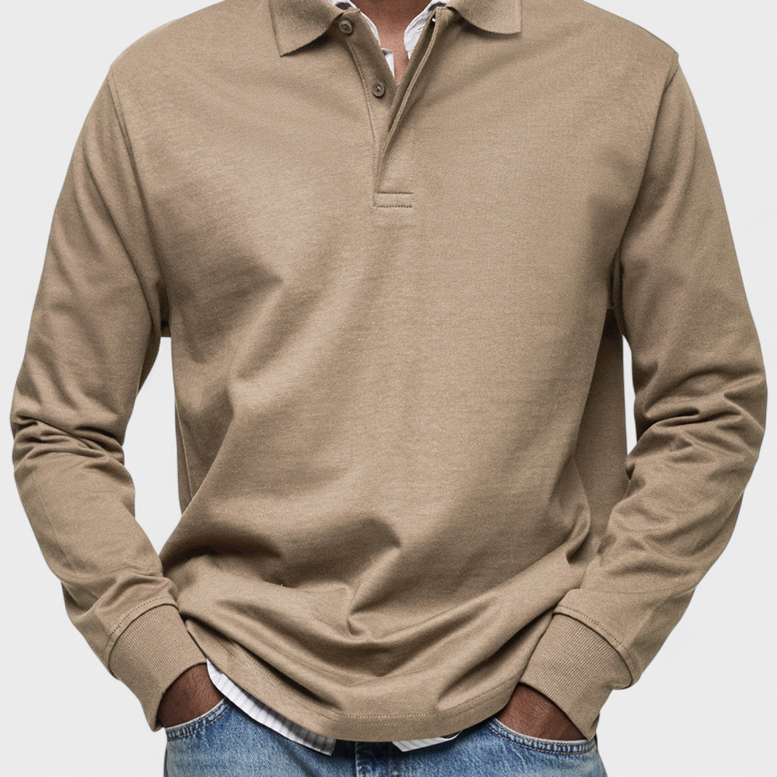 Bjørn | Luxus polo z dolgimi rokavi