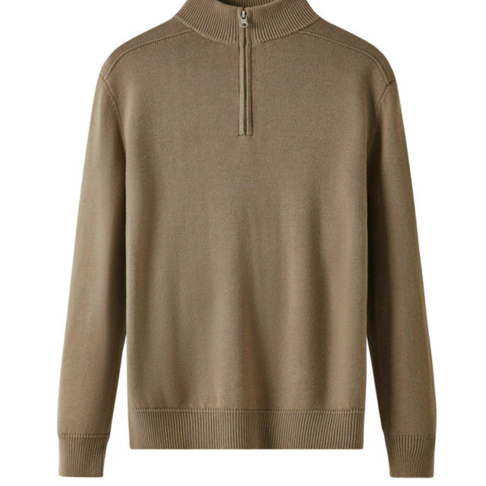 Pulover Capri iz Merino volne z zadrgo