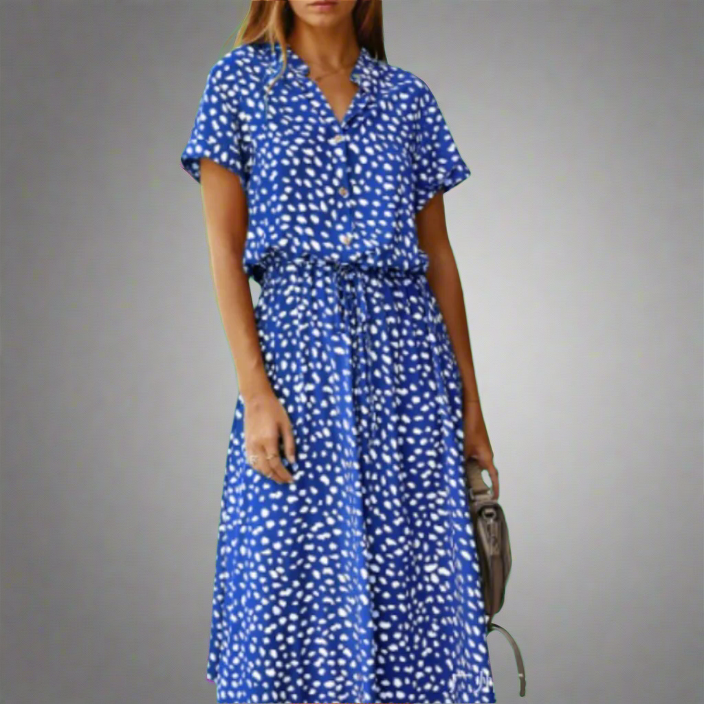 Poletna obleka iz vrhunskega materiala