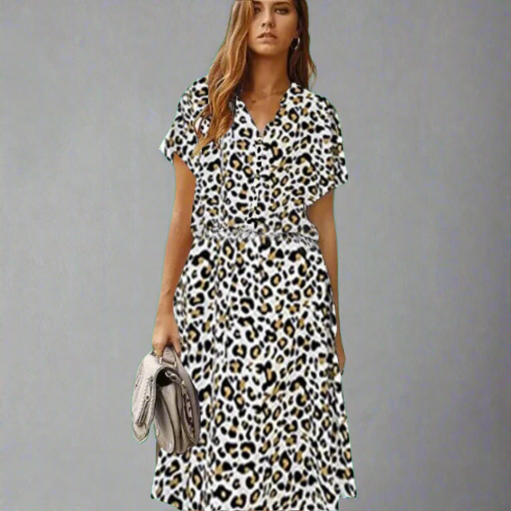 Poletna obleka iz vrhunskega materiala