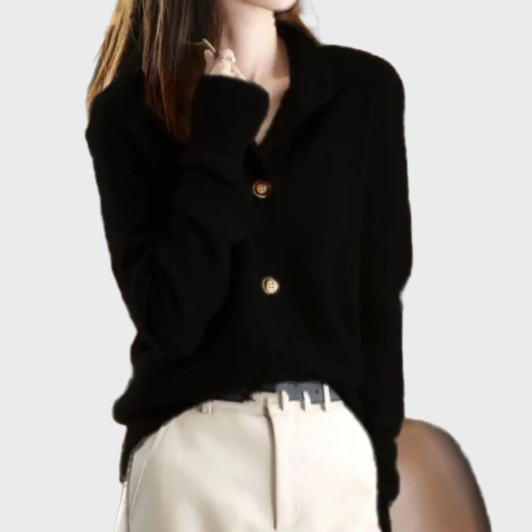 Elegantna – Udobna pletena jopica za vsakodnevno nošenje