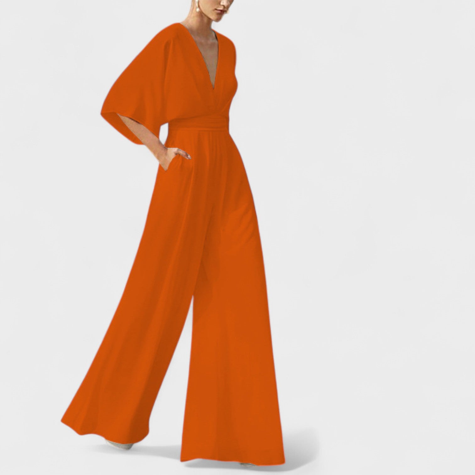 Joana - Eleganten Pomladni Jumpsuit