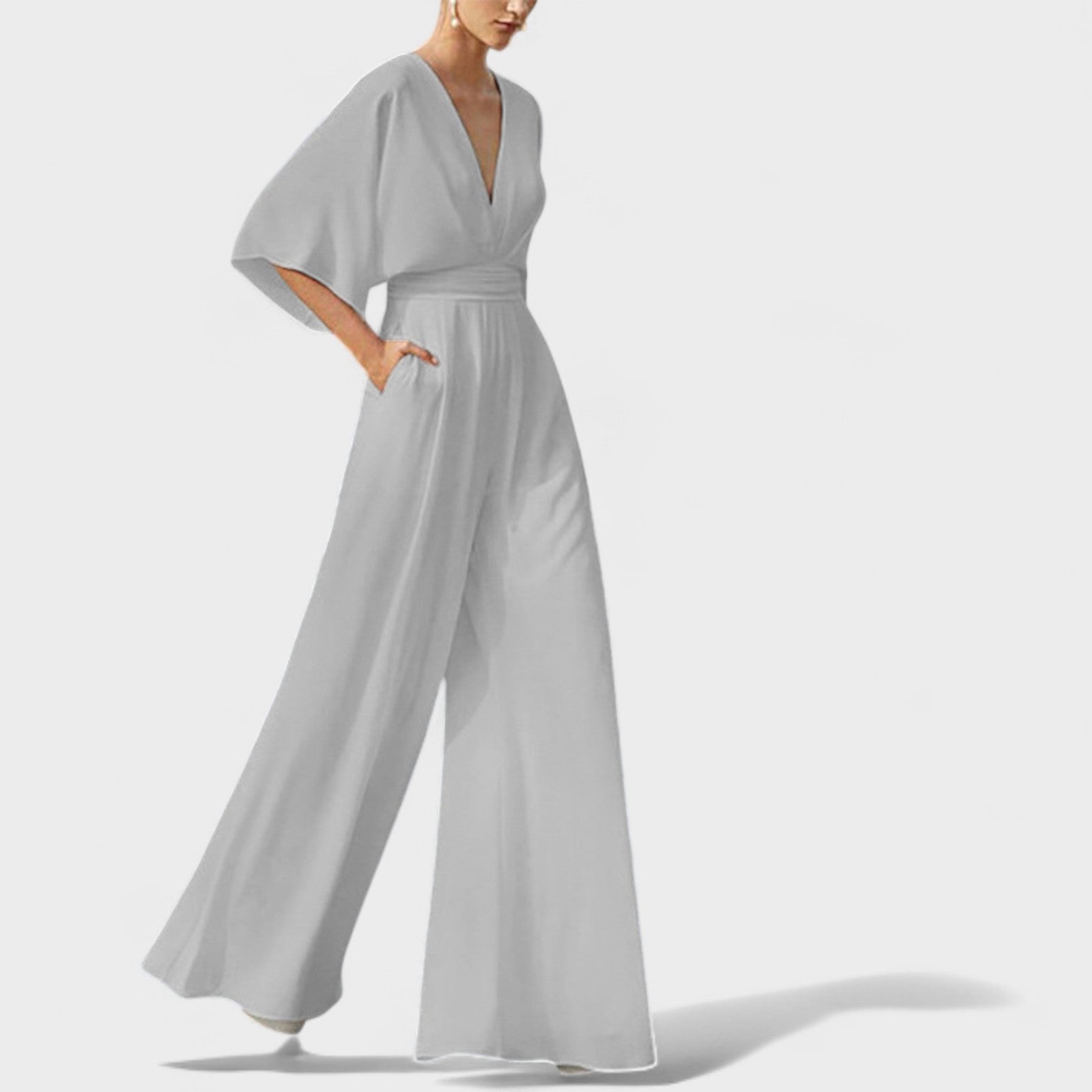 Joana - Eleganten Pomladni Jumpsuit