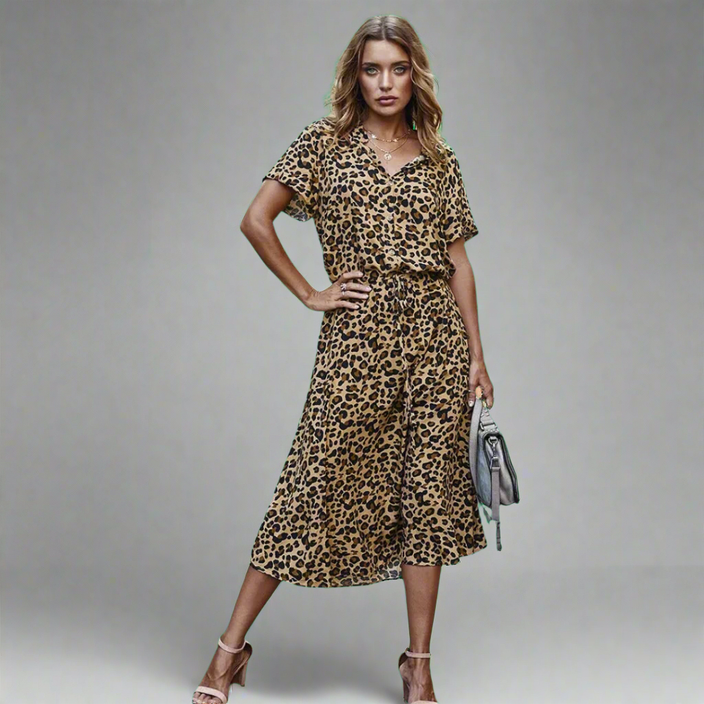 Poletna obleka iz vrhunskega materiala