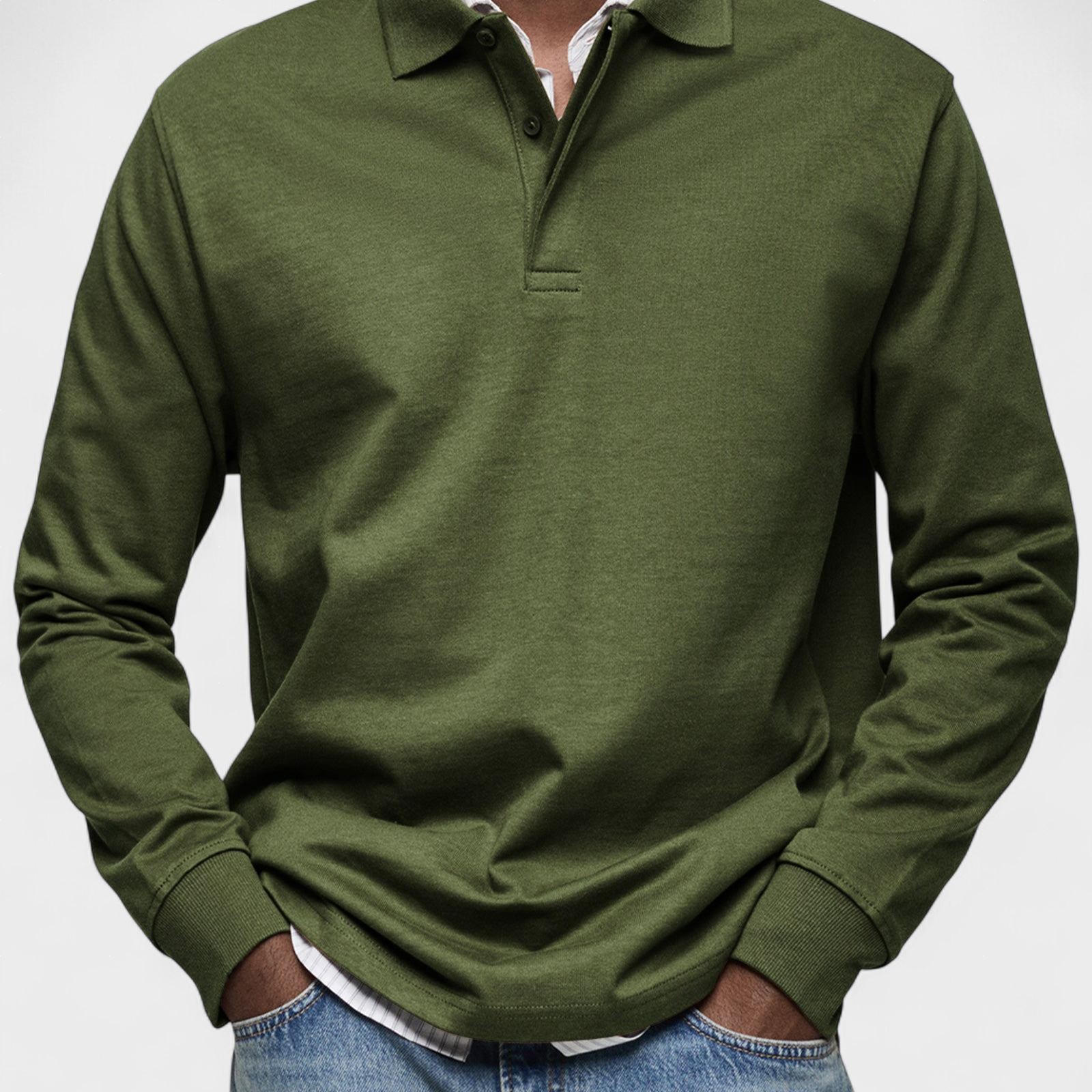 Bjørn | Luxus polo z dolgimi rokavi