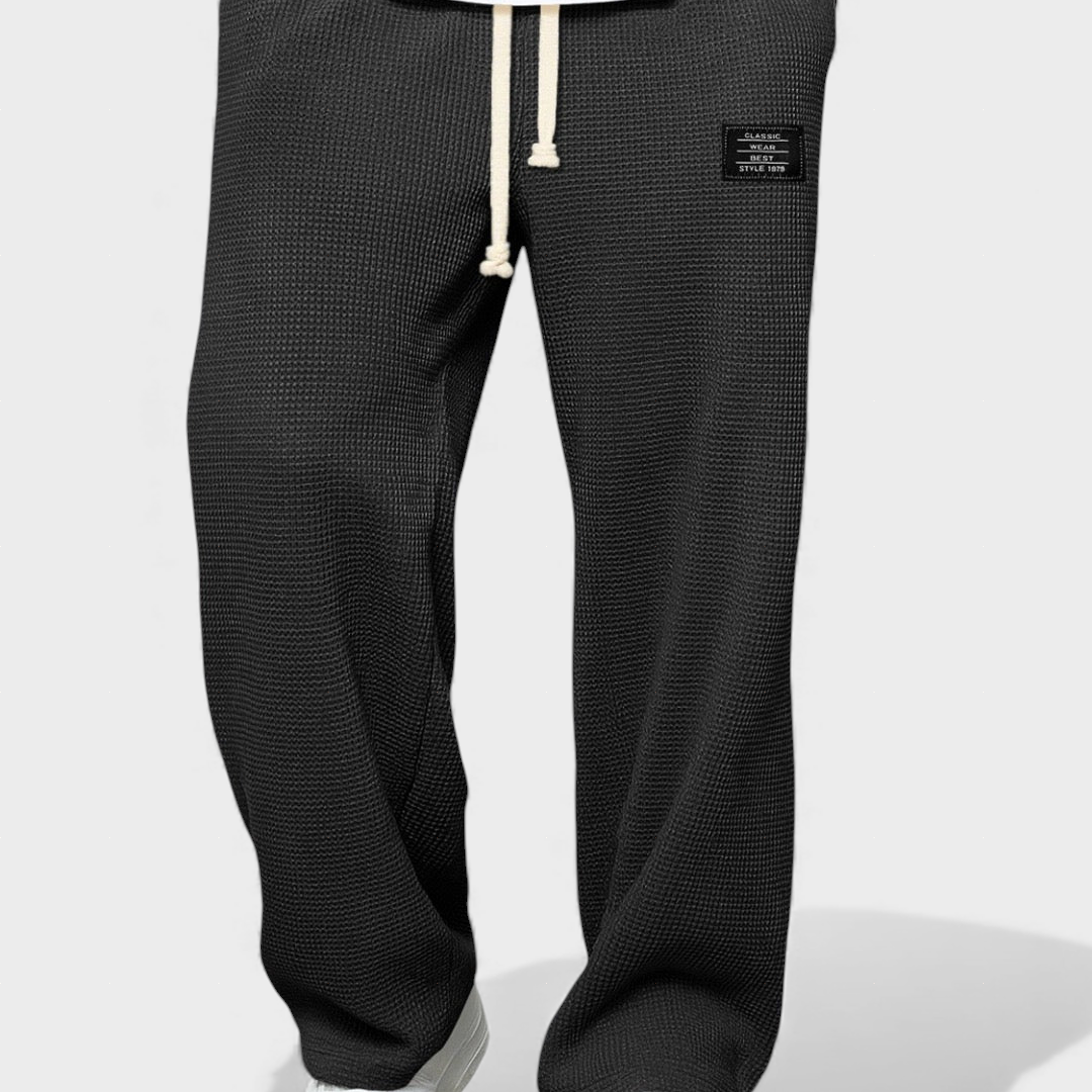 Matej | Široke Hlače z Nastavljivim Pasom