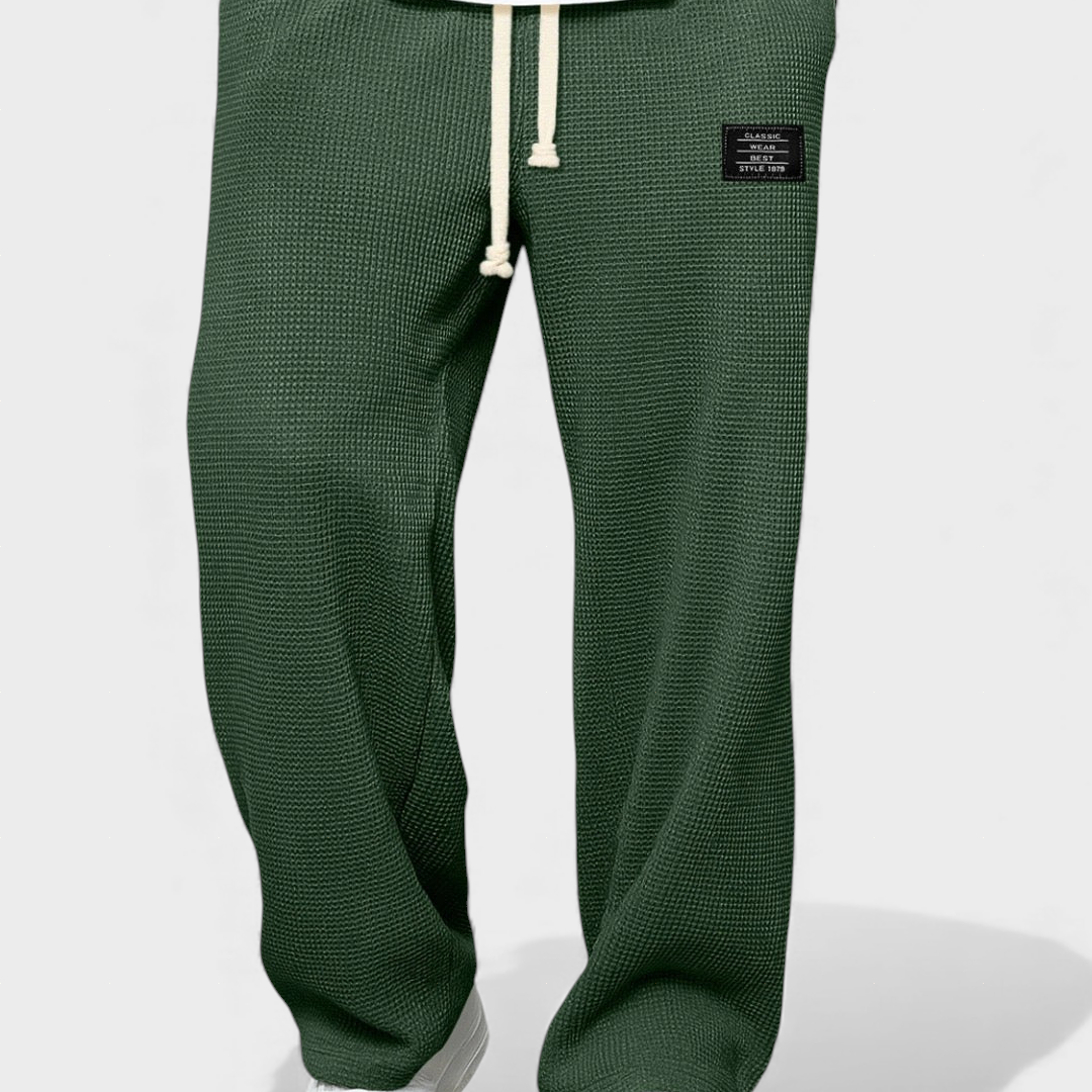 Matej | Široke Hlače z Nastavljivim Pasom