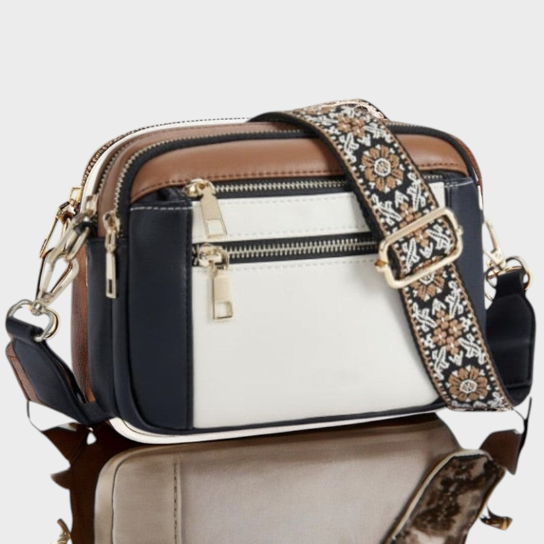 Rita - Elegantna Usnjena Torba za Čez Ramo