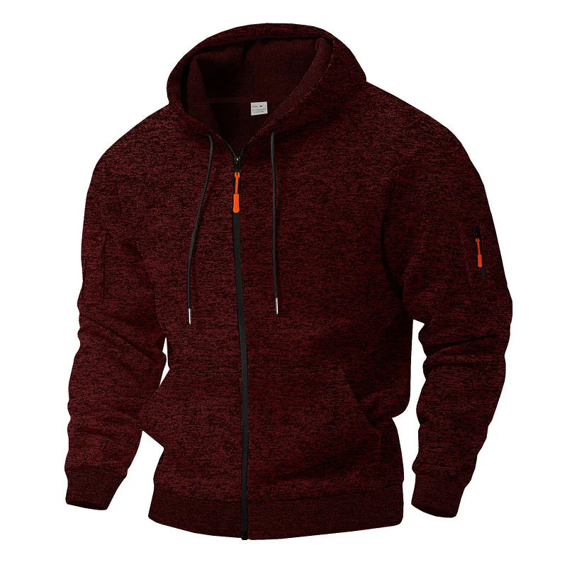 Bo™ | Fleece Hoodie z Odpornostjo in Zunanjim Stilom