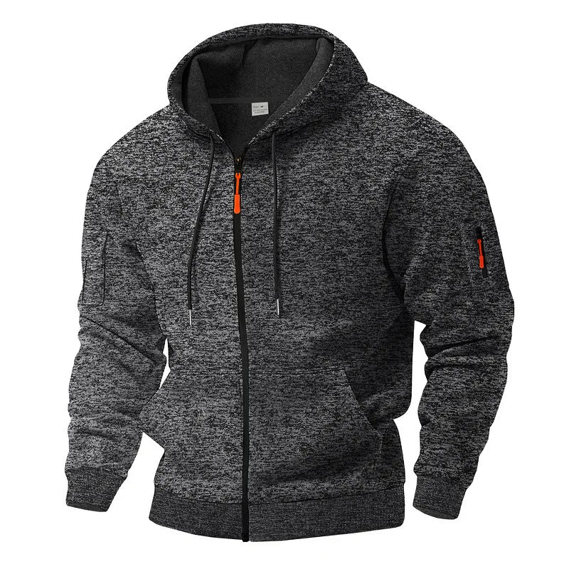 Bo™ | Fleece Hoodie z Odpornostjo in Zunanjim Stilom