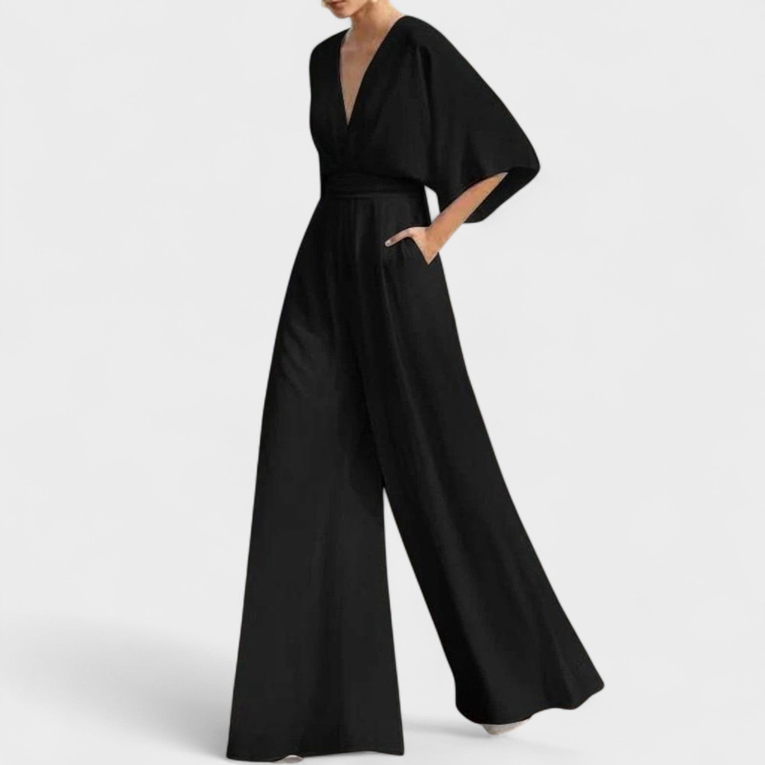 Joana - Eleganten Pomladni Jumpsuit