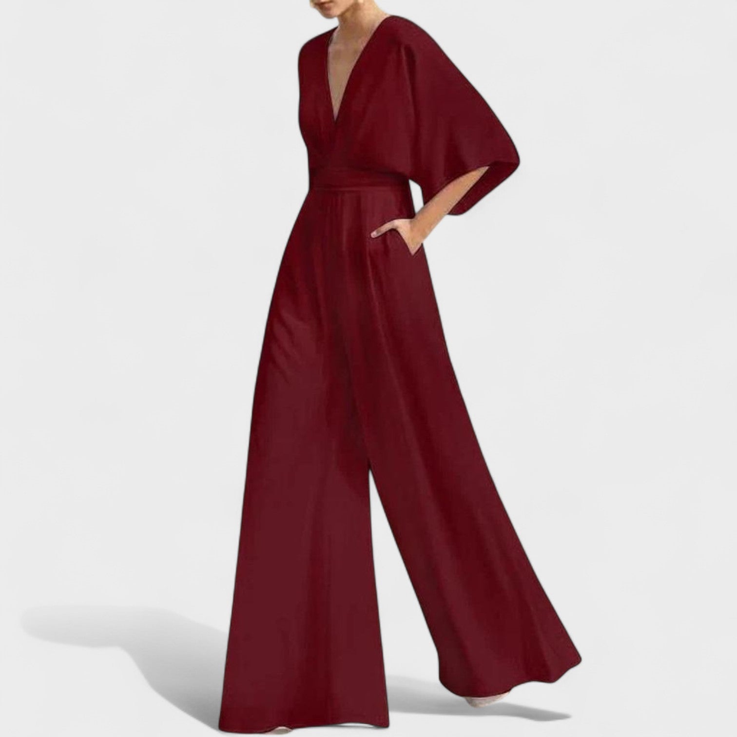 Joana - Eleganten Pomladni Jumpsuit