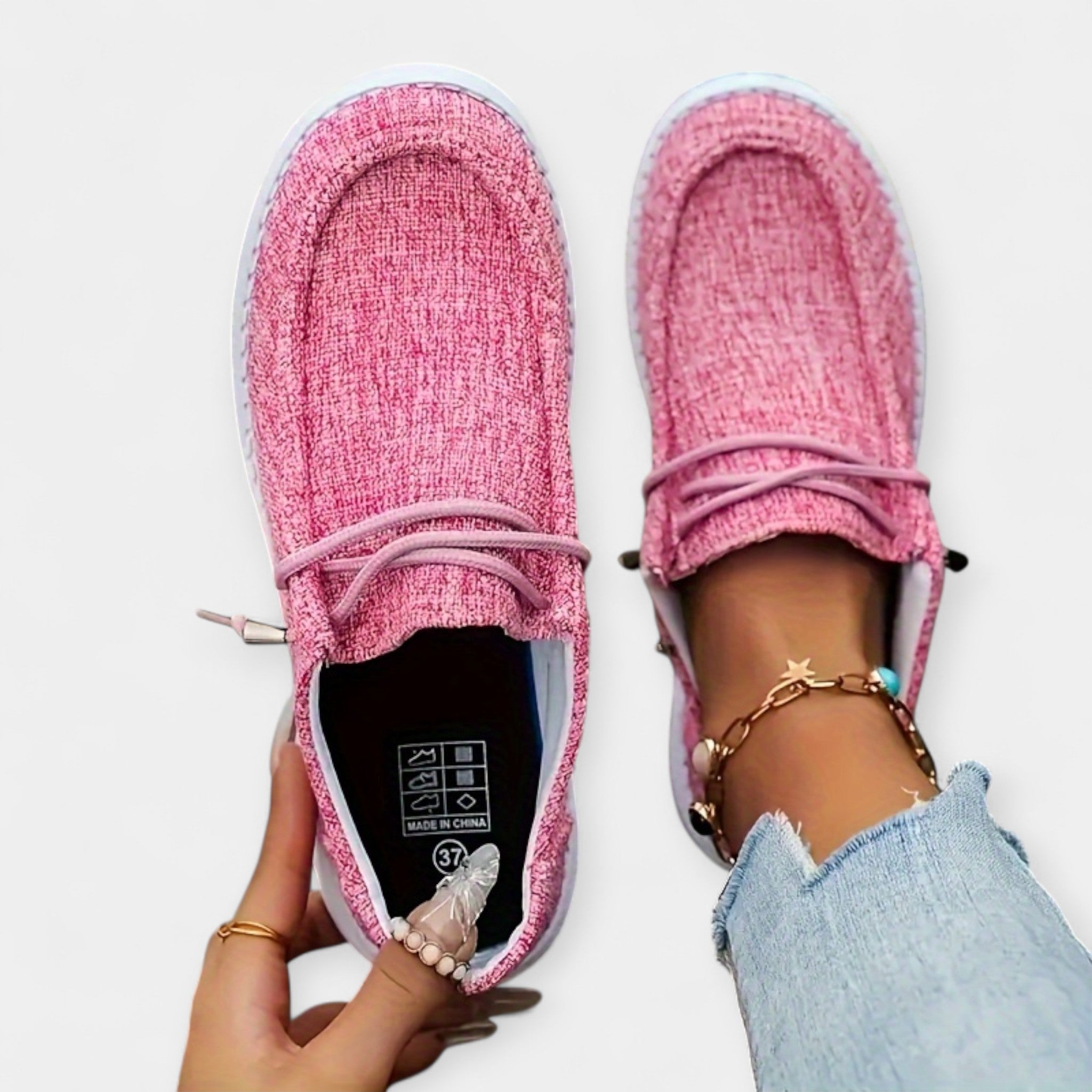 Udobni Platneni Čevlji za Dnevno Nošenje