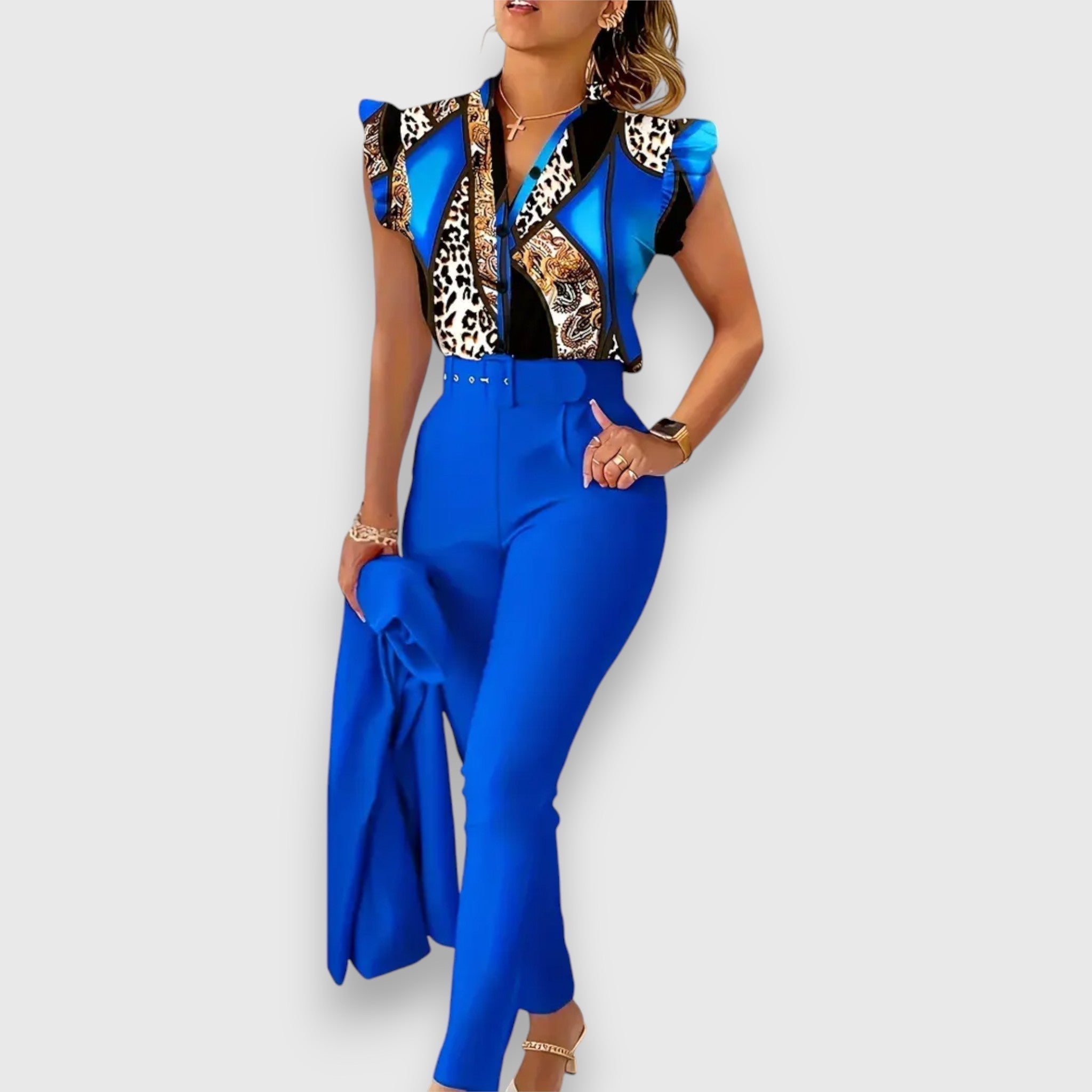 Moderen leopardji vzorec: Dvižni komplet