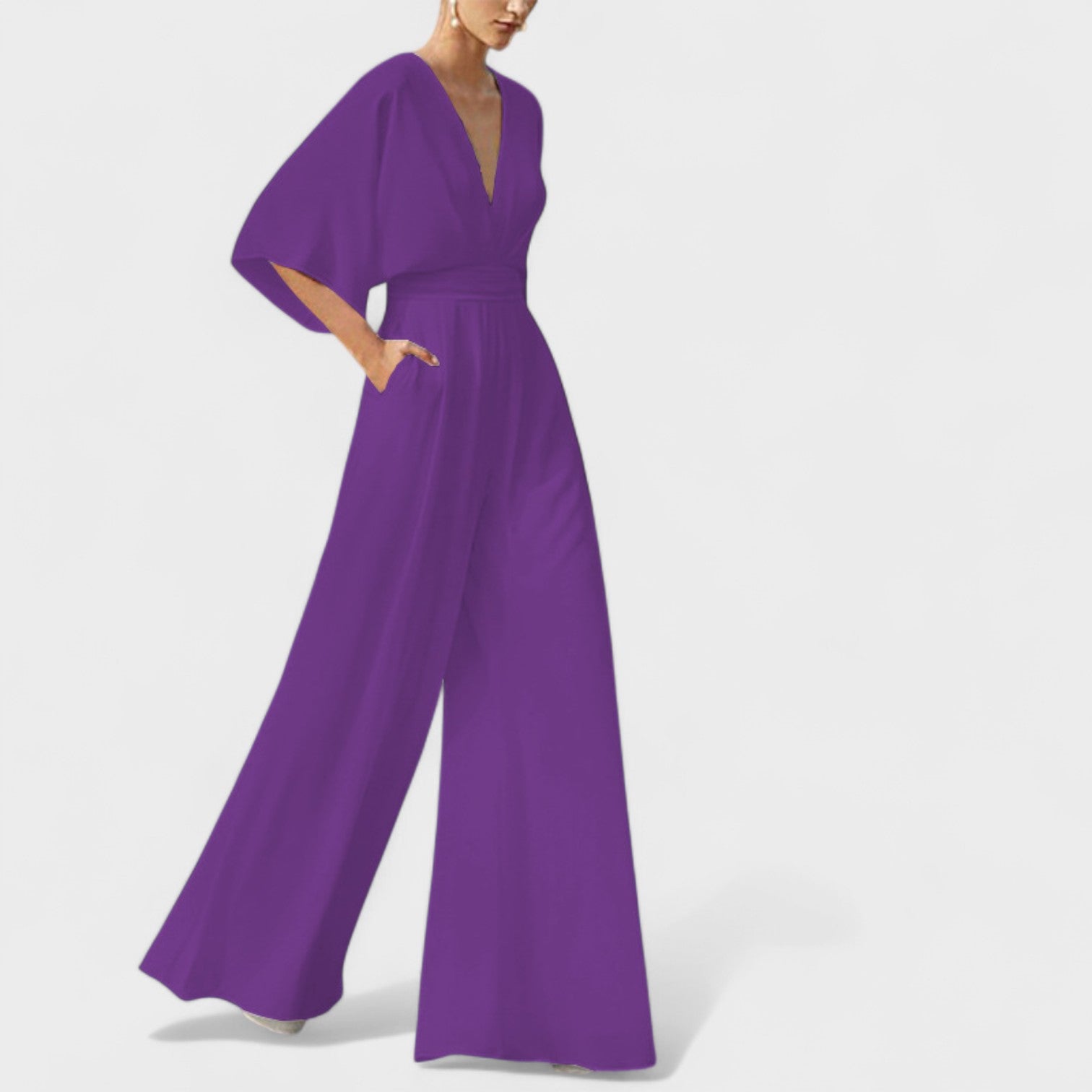 Joana - Eleganten Pomladni Jumpsuit