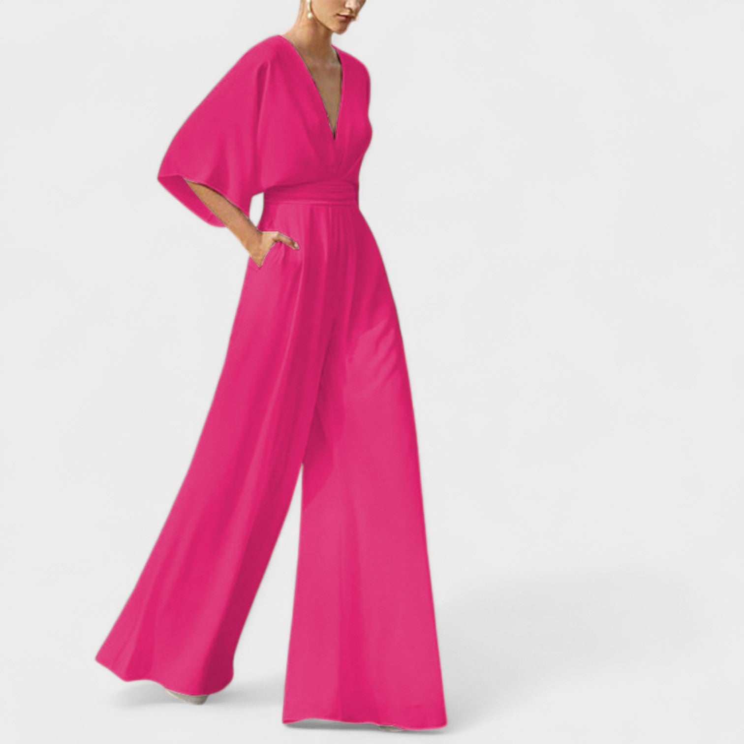 Joana - Eleganten Pomladni Jumpsuit
