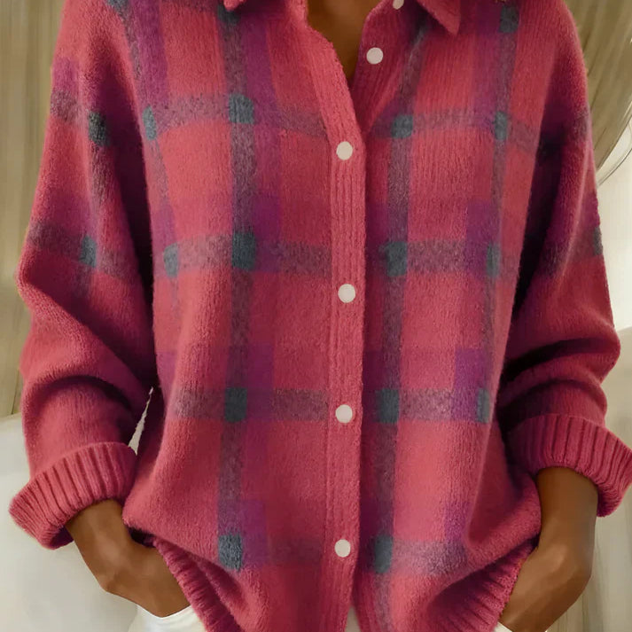 ZAFIRA™ – Udoben dolg kardigan s gumbi