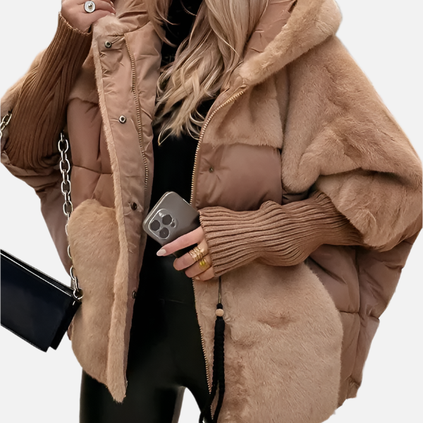 Ava - Elegantni Puhasti Plašč