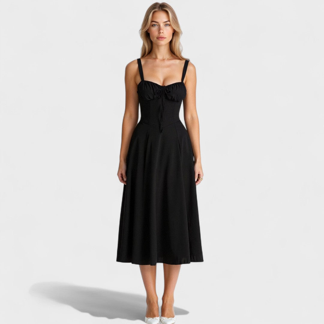 Petra - Midi Korset Obleka