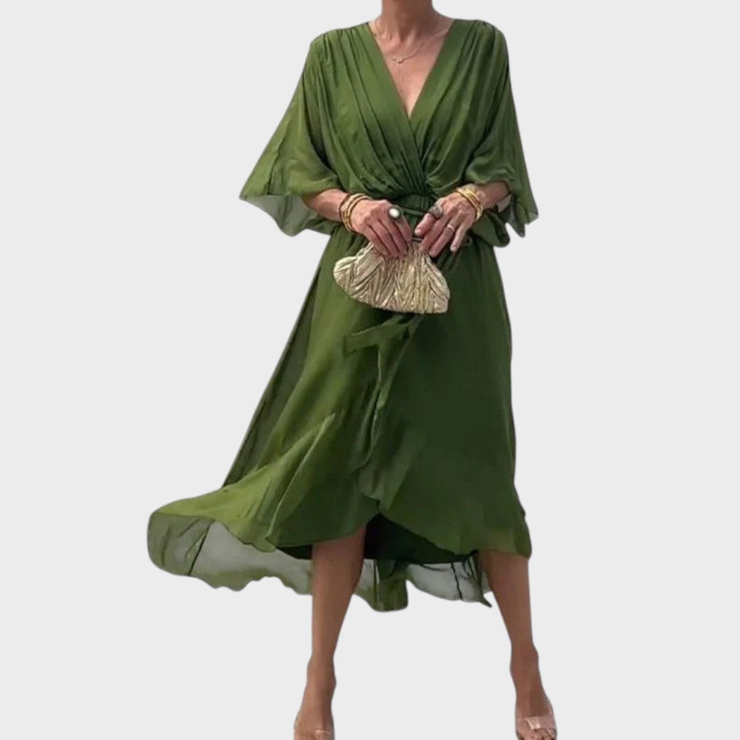 Martina - Elegantna Čipkasta Obleka