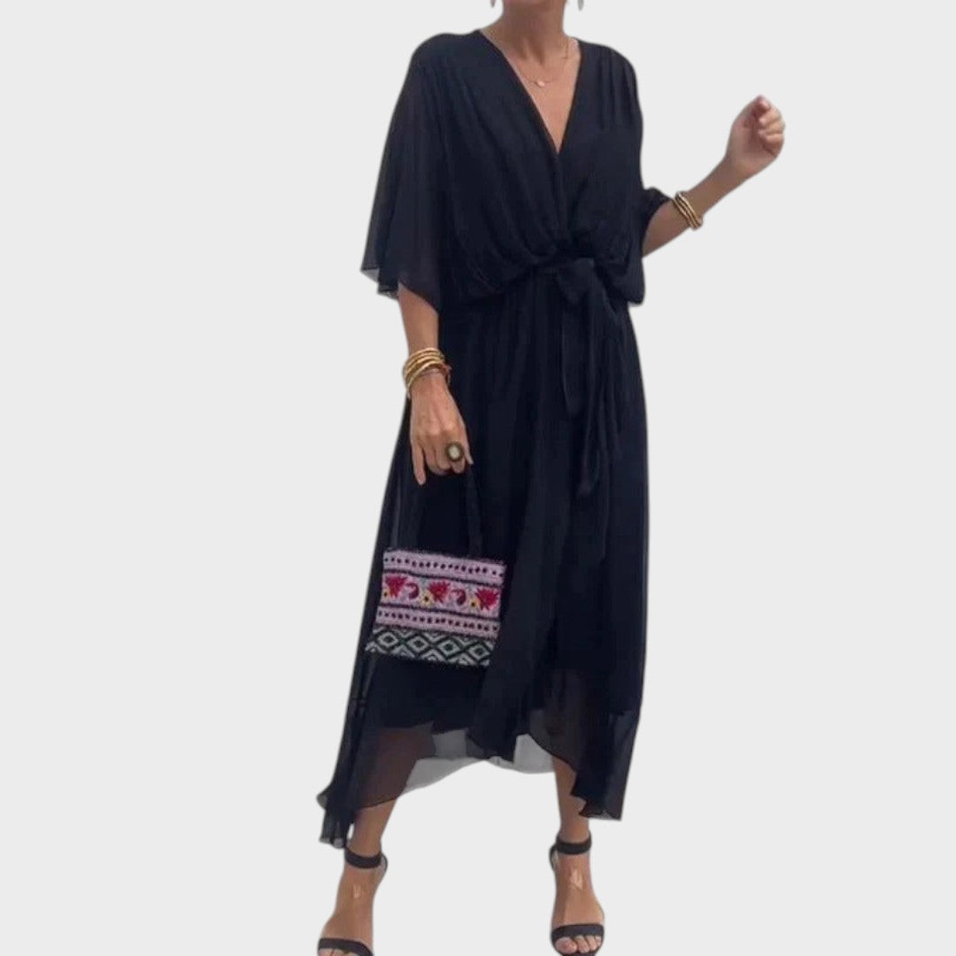 Martina - Elegantna Čipkasta Obleka