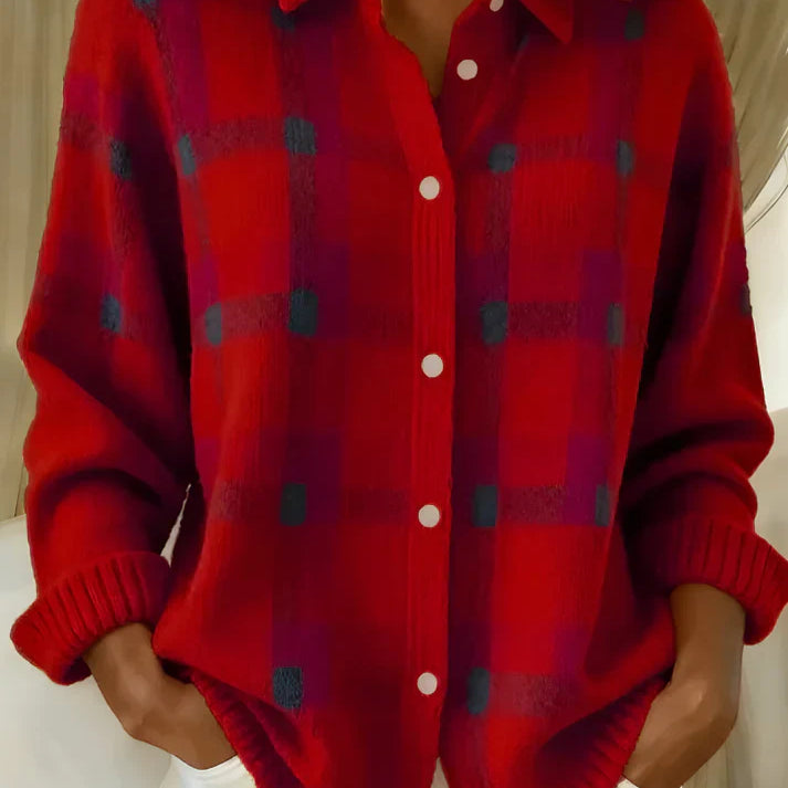 ZAFIRA™ – Udoben dolg kardigan s gumbi