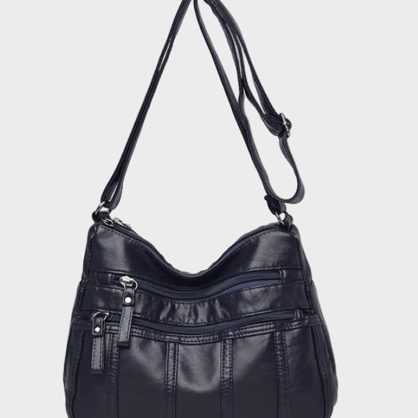 Mehka usnjena torba čez ramo