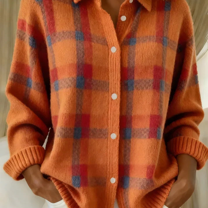 ZAFIRA™ – Udoben dolg kardigan s gumbi