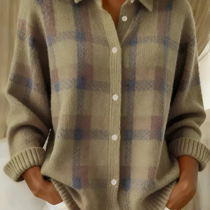 ZAFIRA™ – Udoben dolg kardigan s gumbi