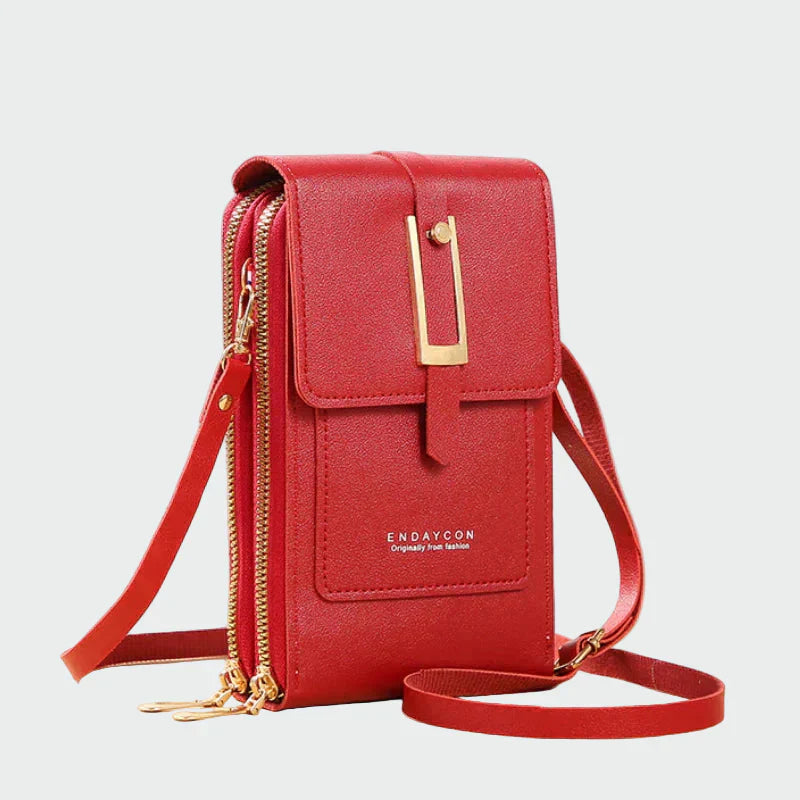 Elegantna usnjena torba za ramo